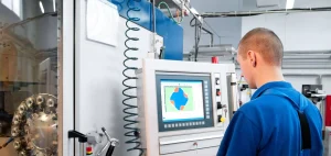 Aluminium CNC-Maschine Bedienung